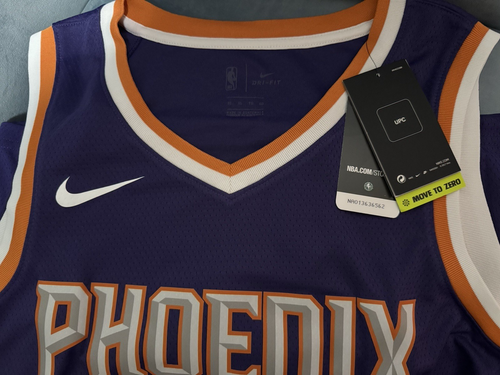 Phoenix Suns Devin Booker Nike 2020/21 Swingman Jersey -Purple -Icon Edition- XL - Picture 4 of 5