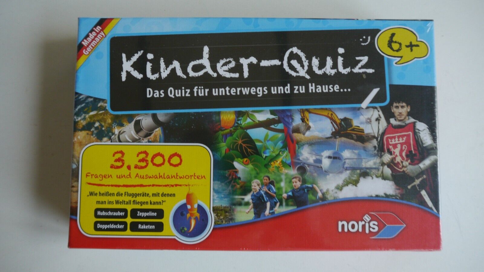 Thumbnail - Noris Kinder-quiz 3.300 Fragen Und Antworten Für Unterwegs Und Zu
