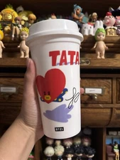 BTS TATA Reusable Cup from BT21 x Dunkin’ Donuts Collaboration - V’s Character