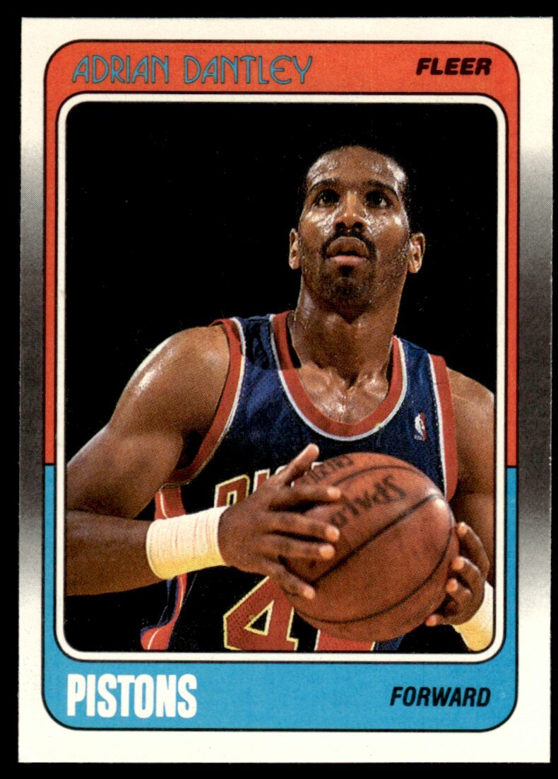 ADRIAN DANTLEY 1988-89 FLEER #39