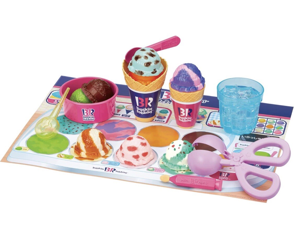 ラッキーなお城【ハッピー】 Pilot Corporation Kaecha Oh!! Magical Baskin Robbins Ice Cream Toy