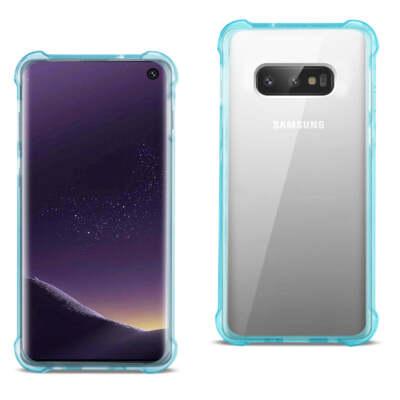 Reiko Samsung Galaxy S10 Lite (S10E) Clear Bumper Case with Air Cushion Protecti