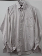 Paul Smith London Men's Dress Shirt 16 1/2 Designer Buttons Striped Long Sleeve