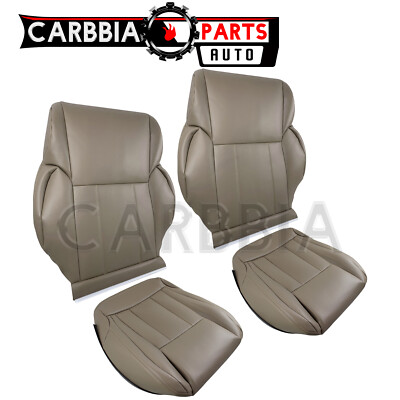 For Toyota 4Runner 1996-2002 Seat Cover Driver Passenger Top Back-Bottom  Tan - Main Image
