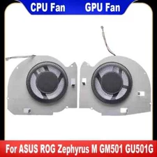 For ASUS ROG Zephyrus M GU501 GU501GM G GS GM501 GS GM CPU Cooling Fan GPU Fan