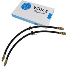 2 x YOU.S Bremsschläuche Vorderachse Links & Rechts für BMW 3er Compact (E36)