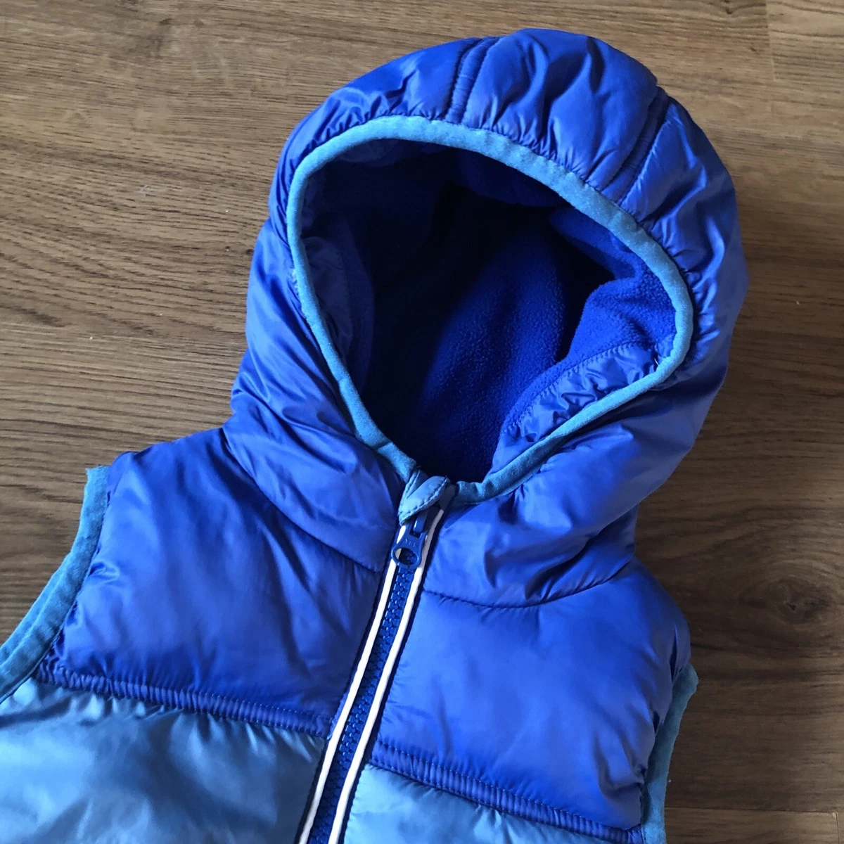 Tu Sainsburys Boys Blue Padded Gilet 1.5 2 Years eBay