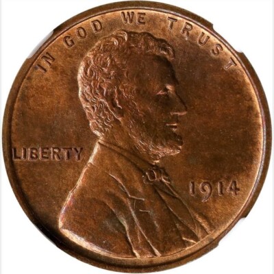 1914 NGC PR66 RB 1365 Minted! Tough Key Date 1c Matte Proof Lincoln Wheat Cent