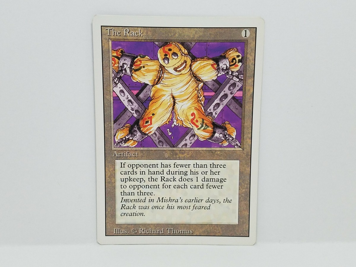 コ*ク様 Magic:The Gathering Revised Edition Magic the Gathering Revised Edition - The Rack (U) - Light