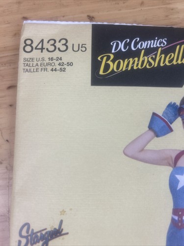 Stargirl Costume Sewing Pattern Uncut Bombshell Sz 16-24 Marvel Womens Cosplay - Picture 5 of 12