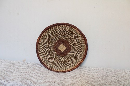 Wall Basket Decor Wicker Boho Hanging Baskets Rattan Woven Farmhouse Set of 5 - Photo 13 sur 13