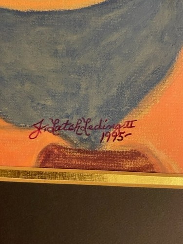 J. Latch Leding II original artwork signed - Picture 4 of 8