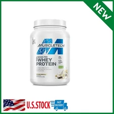 MuscleTech Whey Protein Powder, Deluxe Vanilla, 20g, 4.3g BCAA, 1.8 lbs