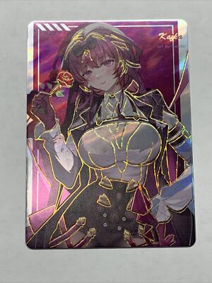Kafka Honkai Star Rail Girl ACG Goddess Story Waifu Card Girl Holo Anime Sexy
