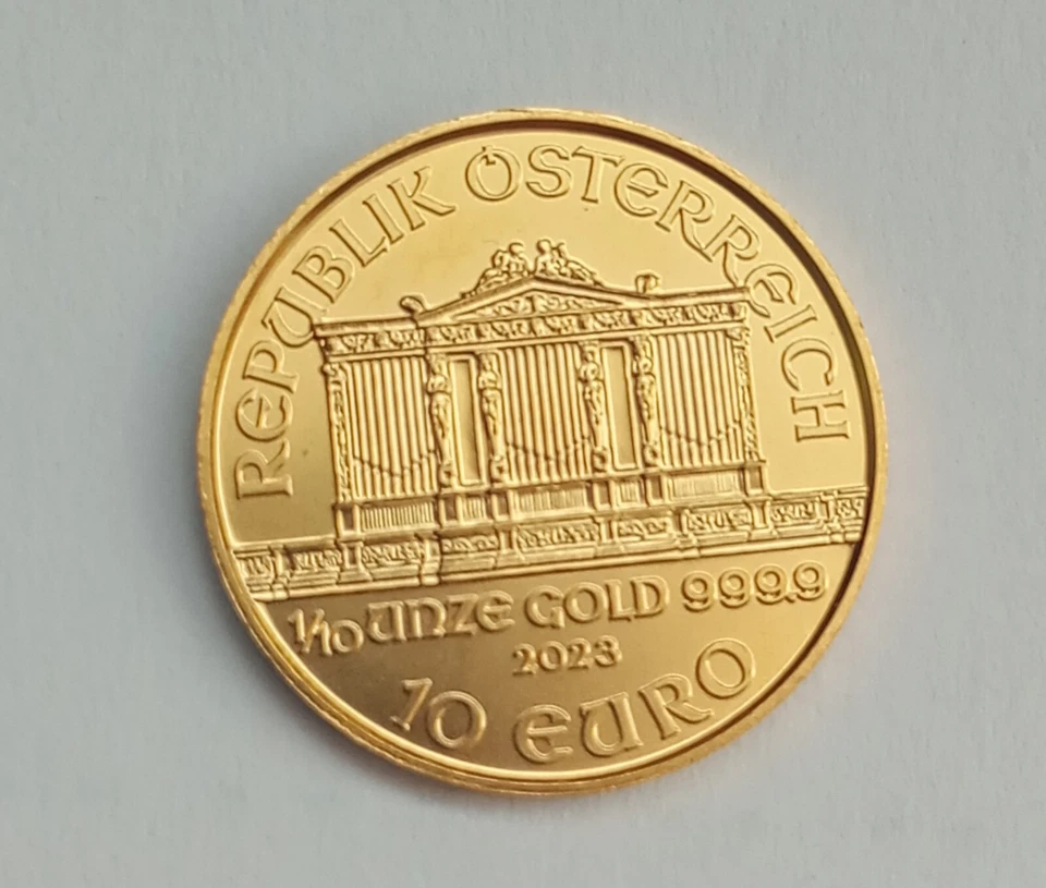 Gold 999 1/10 Oz Austrian  - Image 4 of 4