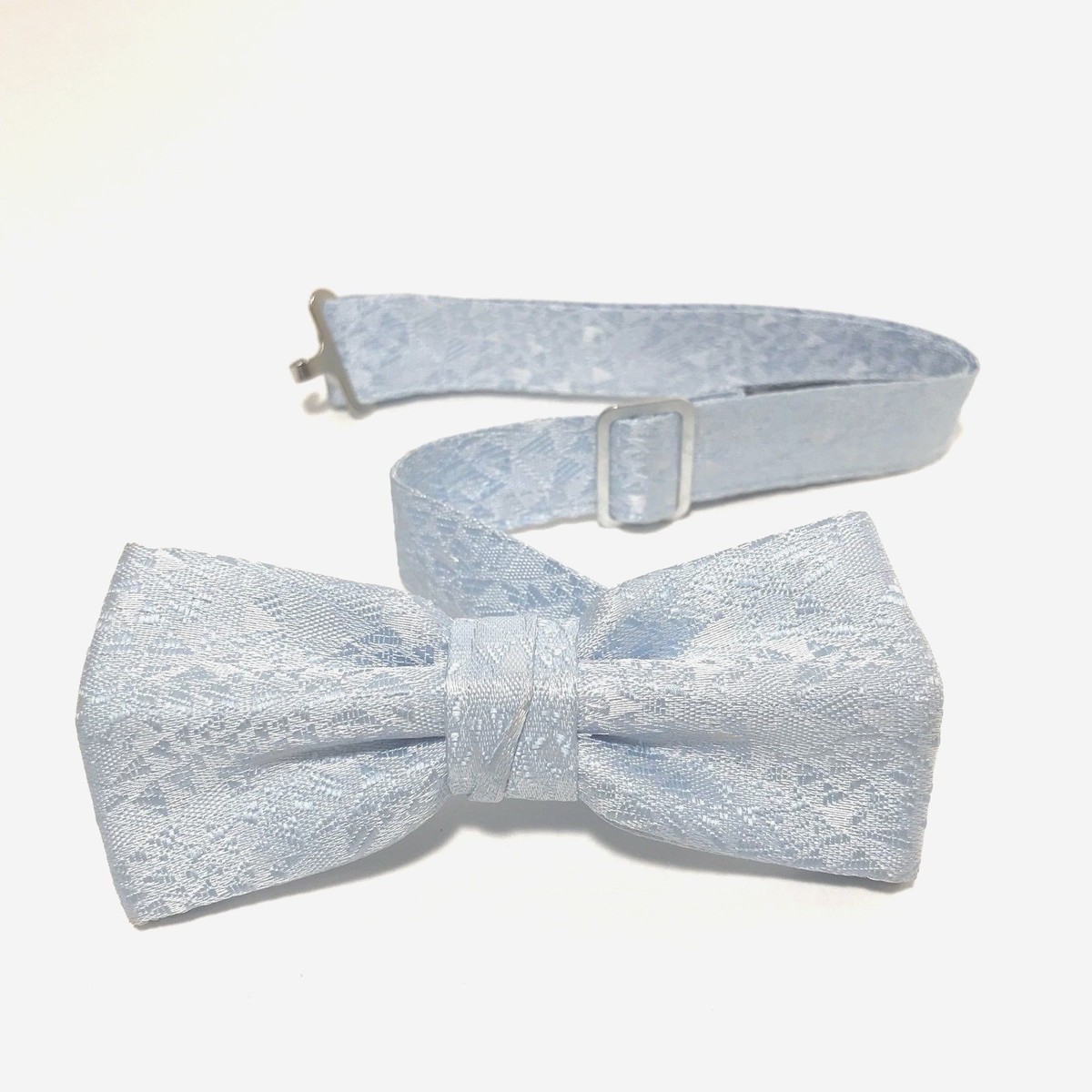 Vintage Bow Tie Mens Andrew Fezza NY New Old Stock Pre Tied Blue