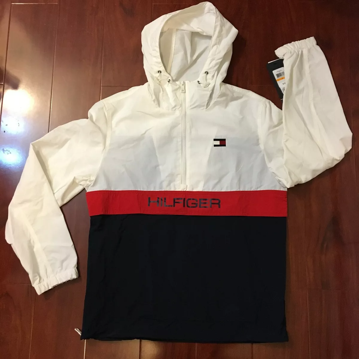 Tommy hilfiger white jacket mens sale