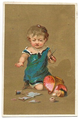Näherin - Chromo - Trade Card