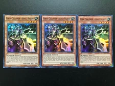 3x Heroic Challenger - Assault Halberd WSUP-EN016 Super Rare 1st Edition Mint/NM