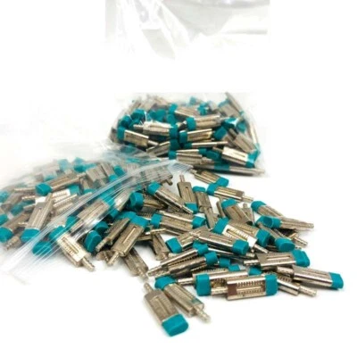 SJK LAB 100PCS Dental Lab Stone Model Work Use Double Twin Master Pins with Sleeves
