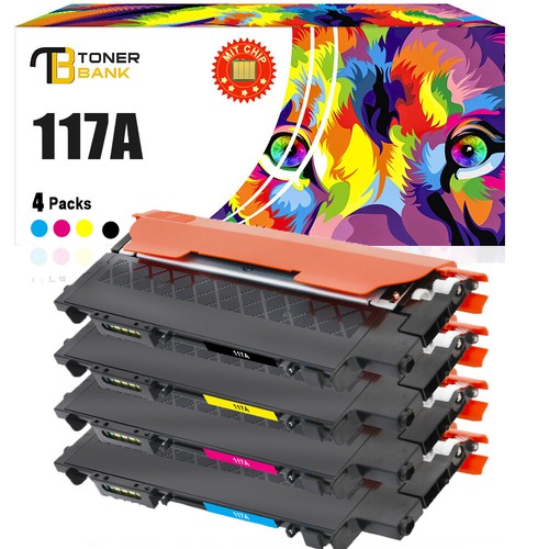 4 Toner XXL Per HP 117A Con Chip Per Color Laser MFP 178nwg - Foto 9