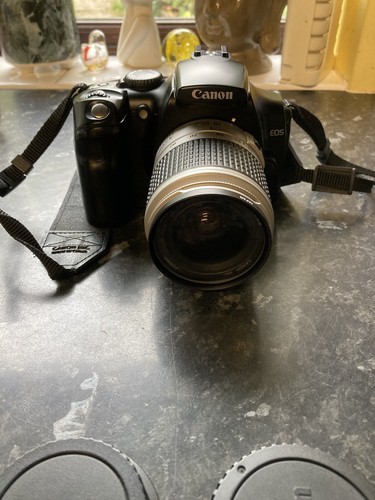 Canon EOS 300D Digital SLR Camera - Black with 28-90mm canon Lens - Picture 8 of 12