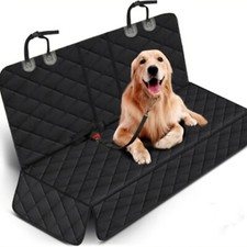Dog Seat Cover Hammock Back Seat Durable Waterproof Car Truck Suv Seatbelt USA