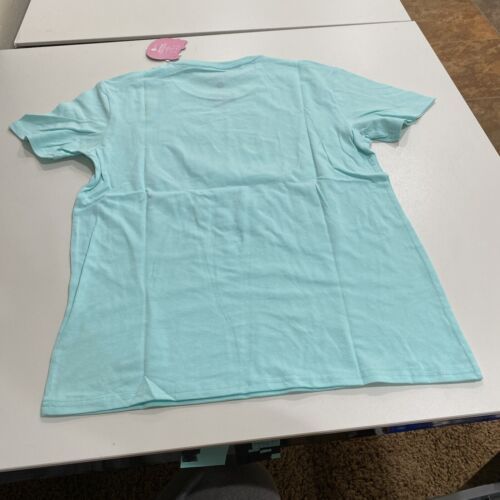 Sanrio Adult Turquoise Hello Kitty Short Sleeve Graphic Tee XL - Picture 2 of 3