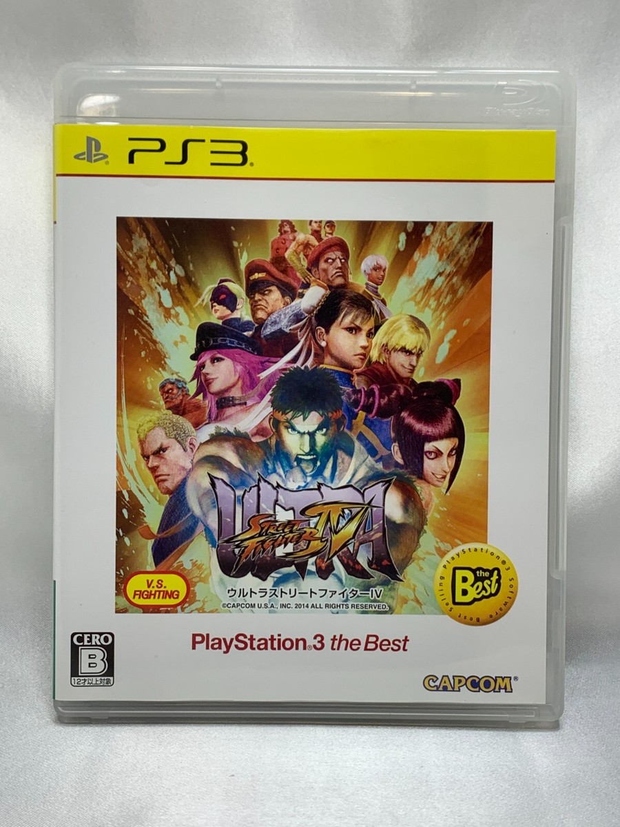 Used Sony PS3 Japan Ultra Street Fighter IV PS3 the Best