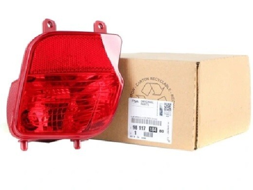 Feu antibrouillard arrière gauche 9811718480 pour pare-chocs Peugeot 2008 II