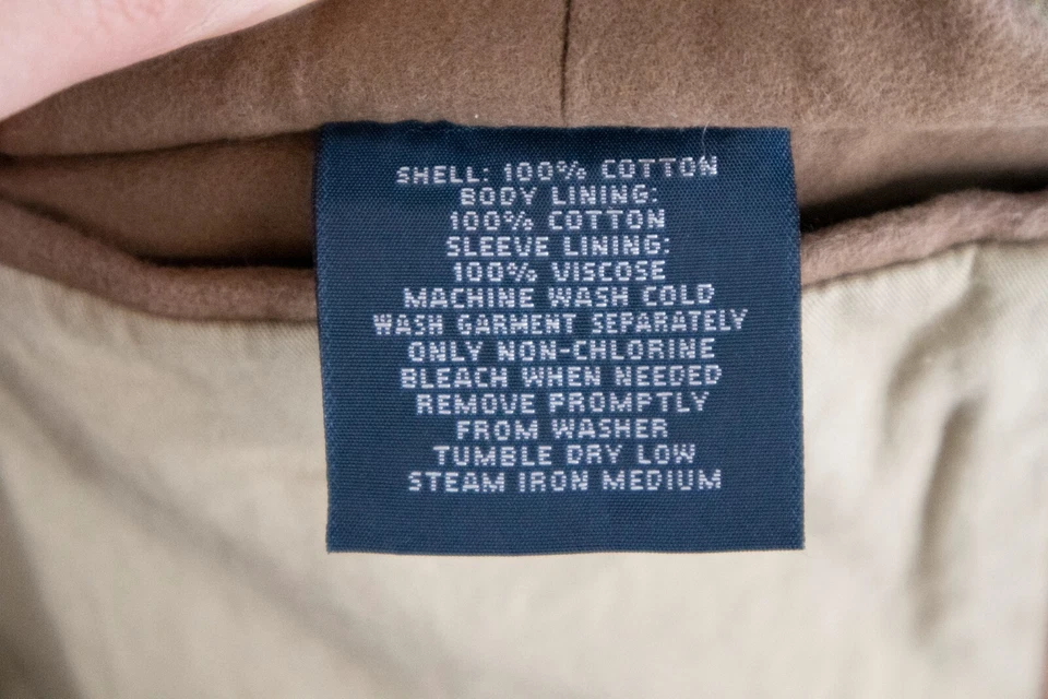 Jaqueta Polo Ralph Lauren Moleskin Norfolk Masculina Tamanho M Marrom Caça - Imagem 4 de 4