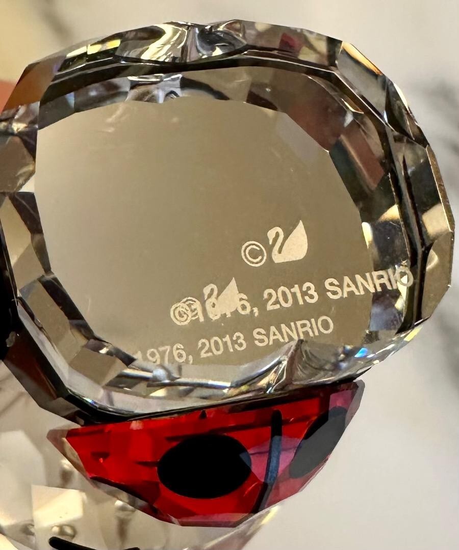 SWAROVSKI × Sanrio CRYSTAL HELLO KITTY Lady Bug RARE | eBay