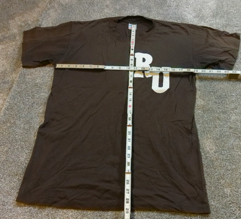 Vintage Rowan University Baseball Team Shirt #6 New Jersey Brown Y2K Era USA - Image 4 of 4