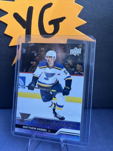 2023-24 Upper Deck Matthew Kessel Young Guns #240 Rookie YG RC St.Louis Blues