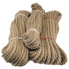 Hanfseil Juteseil 0,40-16,45€/m Jute Hanf Tau Leine Deko Kordel 5 - 50mm