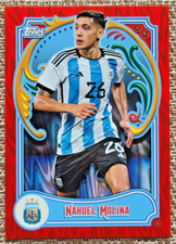 2022-23 Topps Fileteado Argentina Nahuel Molina 5/5 SSP  RED /5