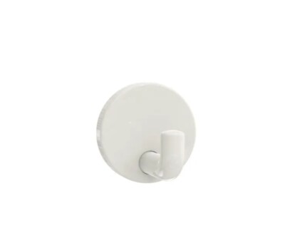 HEWI Einzalhaken Serie 477 2er Pack in weiß 50 mm Durchmesser