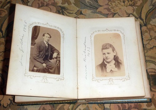 Carrie M. Brown Sweat - 1863 Inscribed CDV (43) Photos Album, Roxbury MA - Picture 8 of 12
