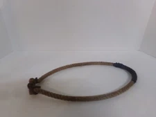 BOSAL plait cheek nose horse (Black Tape - Natural Rope CORE)