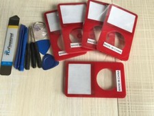 5pcs NEW RED Front Housing Case Cover for iPod Video 5.5th gen 30GB 60GB 80GB