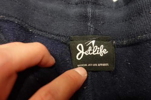 Vintage blaue Jet Life Jogginghose Curren$y - Bild 7 von 9