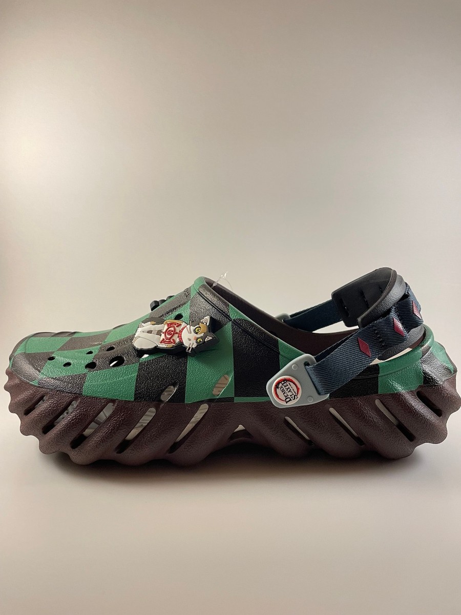 Demon Slayer x Crocs Classic Clogs Tanjiro NEW IN BOX | US M8/W10