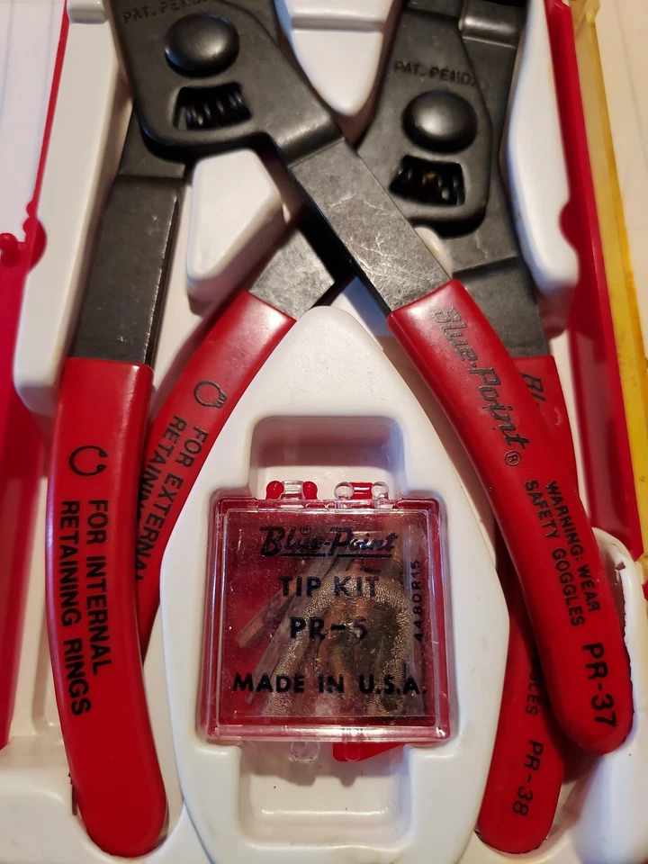 Conjunto de alicate de anel de retenção da Proto, novo, na caixa, #380 - Imagem 4 de 4