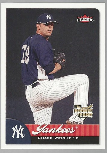 2007 Fleer #425 Chase Wright RC - BB