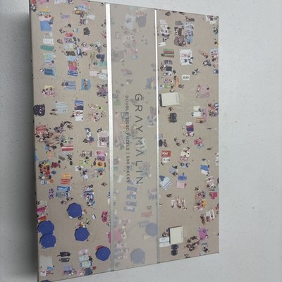  ''The Beach'' Double Sided Puzzle 500 Pieces Gray Malin - New/Sealed