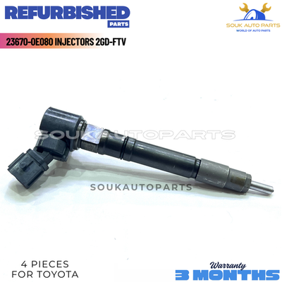 23670-0E080 Genuine Toyota FUEL INJECTOR 2GD-FTV COMMON RAIL