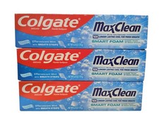 3 Pack Colgate MaxClean Whitening Smart Foam ...