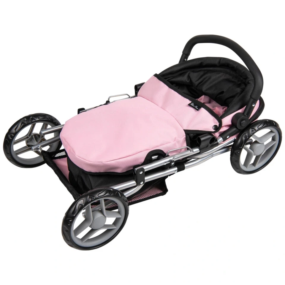 Silver Cross Dolls Ranger Pram Girls Play Toy Buggy Pushchair For Kids Outdoor - Image 3 of 4