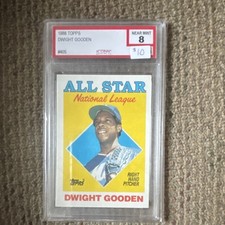 Topps 1988 All-Star Dwight Gooden #405 R in Star Iconic Grading Co.