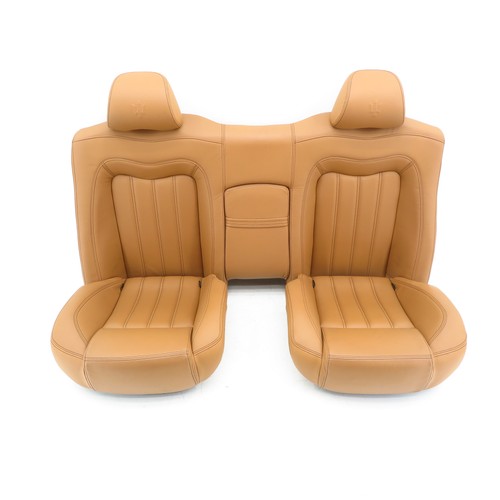 Sitzbank Rücksitzbank Cognac Braun Maserati GranTurismo